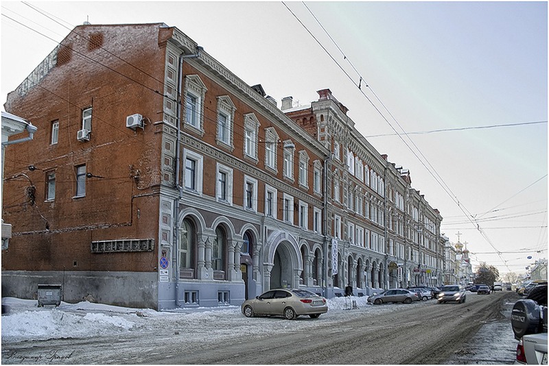 Modern development. House 24 on Rozhdestvenskaya