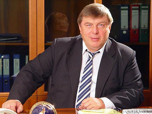 Andrey Klimentyev in his office