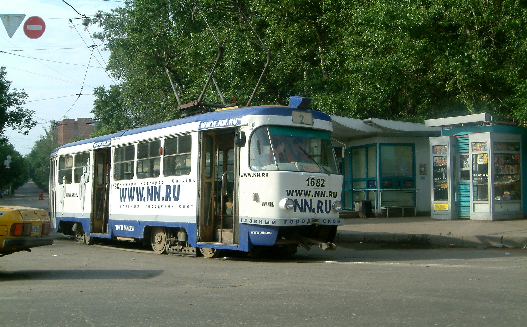 The NNRU tram, Black Pond , 2007