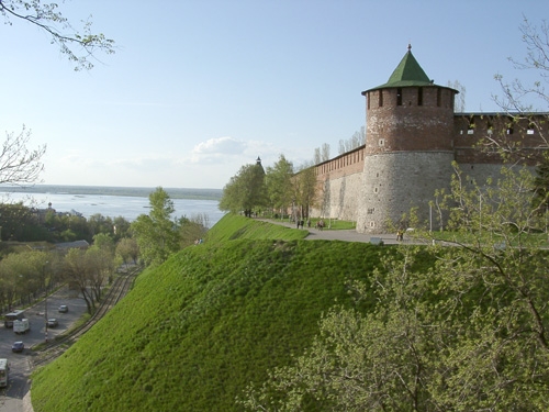 A Summer View of the Nizhny Novgorod Kremlin
