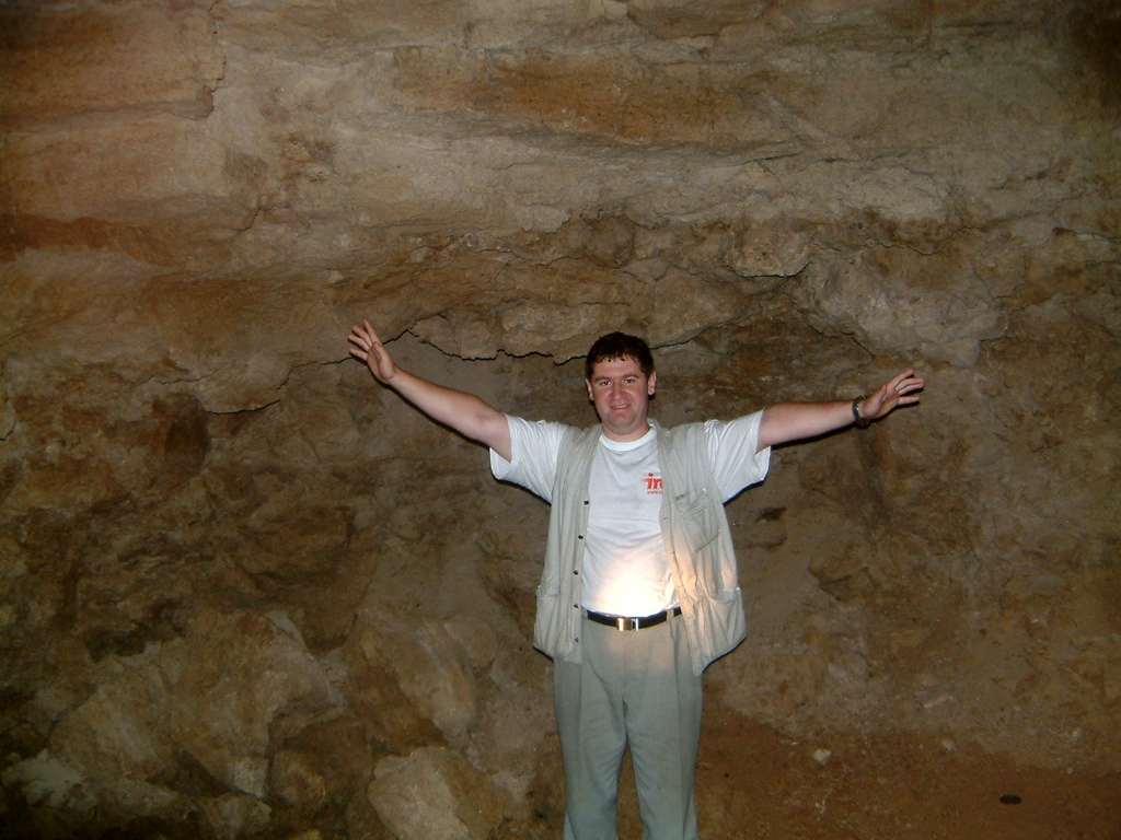 In the Ichalki Caves, 2007