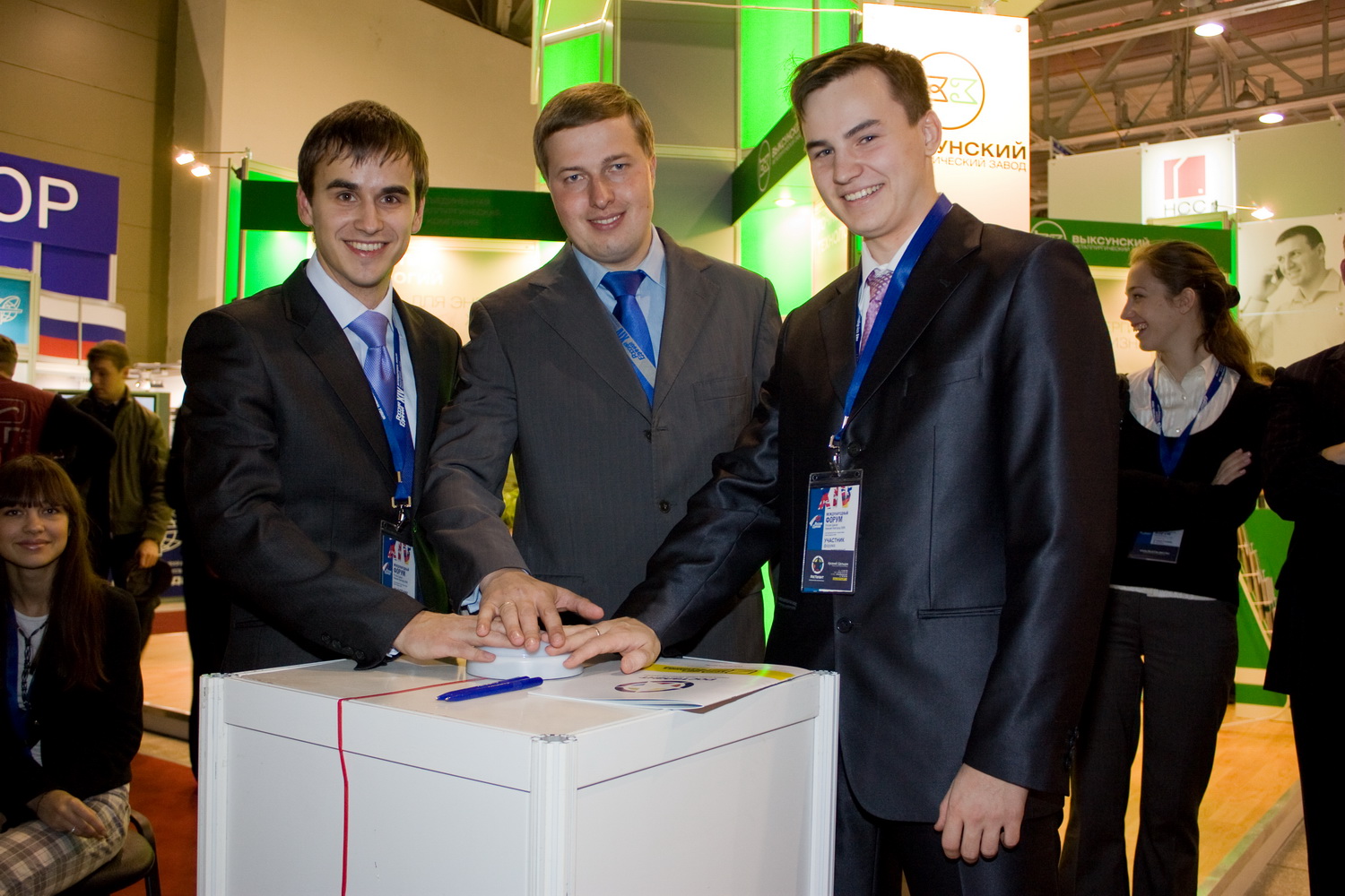 Left to right: Ilya Fomin, Sergey Bocharov, Arseny Sheltsin. Photo by " RosTalant "