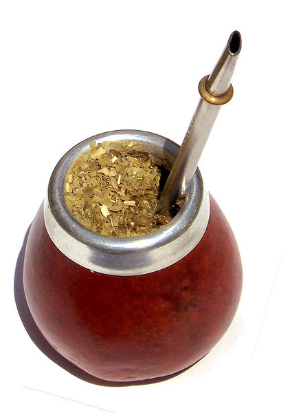 Maté in a calabash