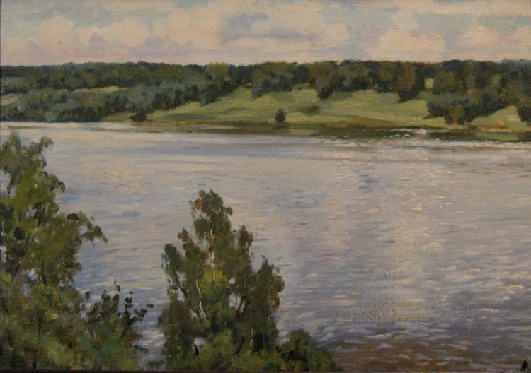Vladimir Lapovok . Plyos. Volga Vistas