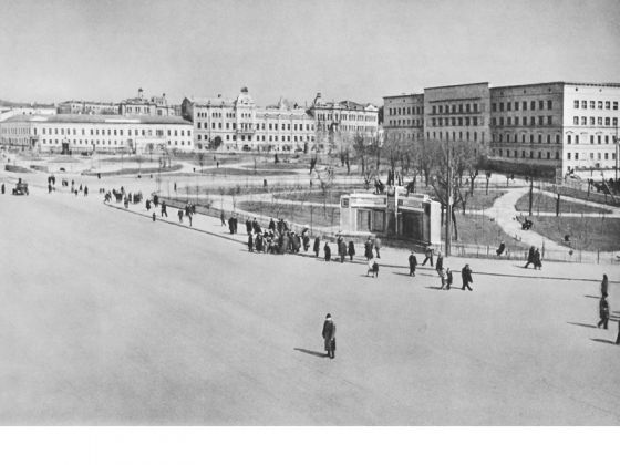 Горький. Площадь Минина в 1950-е годы