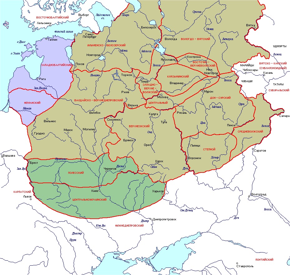 Anthropological Complexes of Eastern Europe