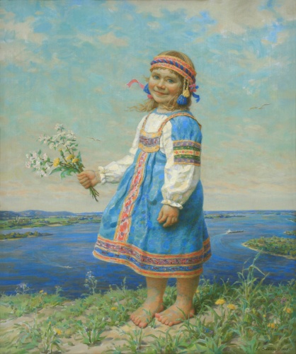 The Fifth Spring. Oil on canvas. 2005. 100×85 cm