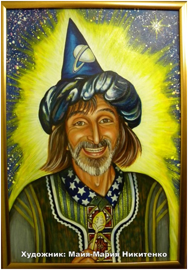 Alexander Alexandrovich Astrogor. Painting by Maya Nikitenko