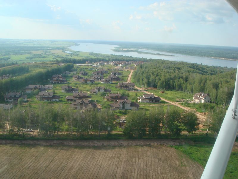 Terraski, aerial view