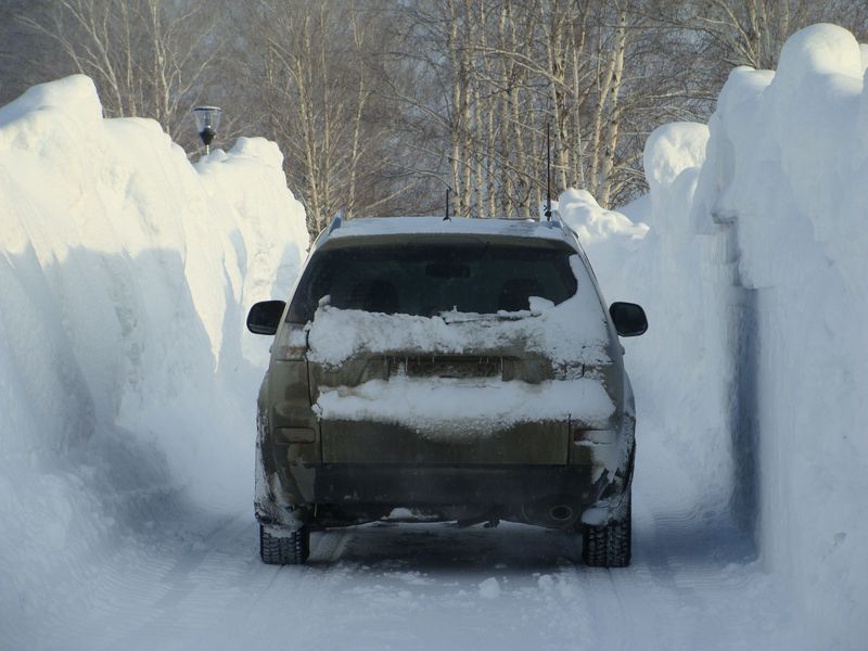 The roads in "Terraski" are well cleared