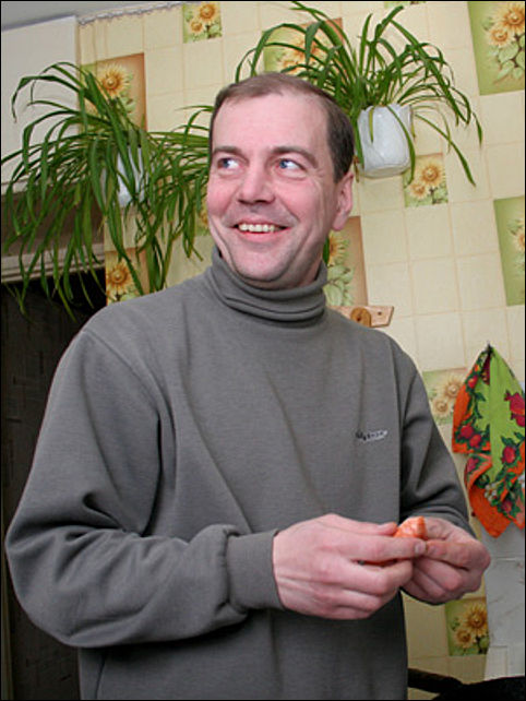 Mikhail Frolov — a Balakhna resident, Balakhna Double of President Medvedev
