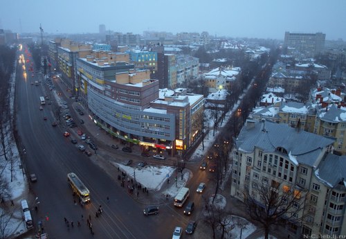 ул. Белинского в районе пересечения с улица Новая