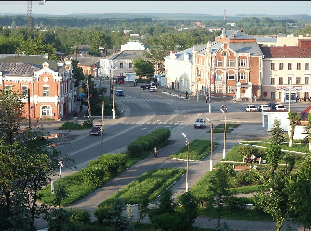 Bogorodsk, aerial view