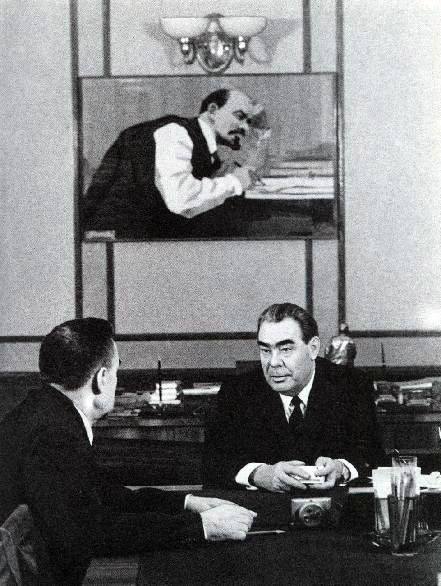 A conversation with Brezhnev at the Moscow Kremlin