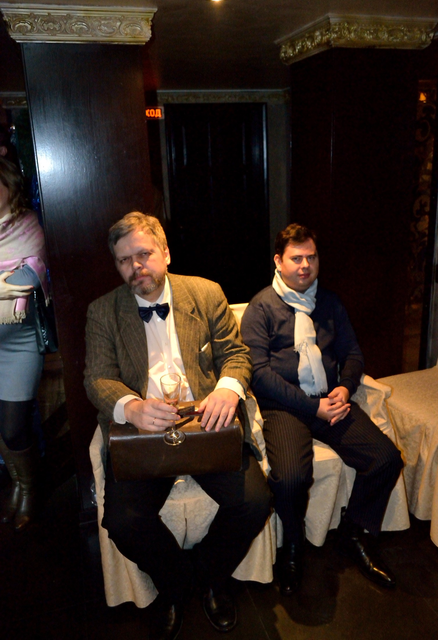 Dr. Kamin among friends, spreading the festive spirit at "Nizhny Novgorod Internet Day -2013 "