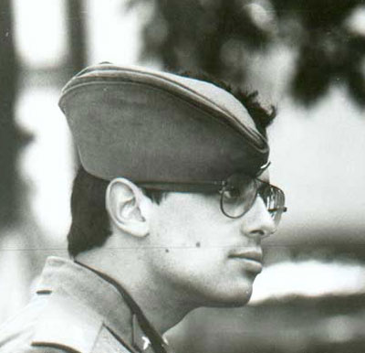 Alexey Borisovich Exler serving in the Soviet Army