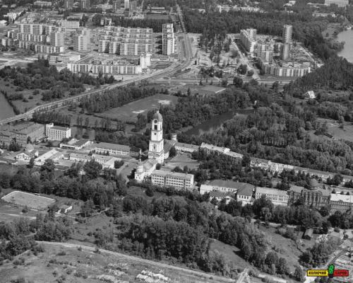 Саров с самолета. Gorodsarov.ru
