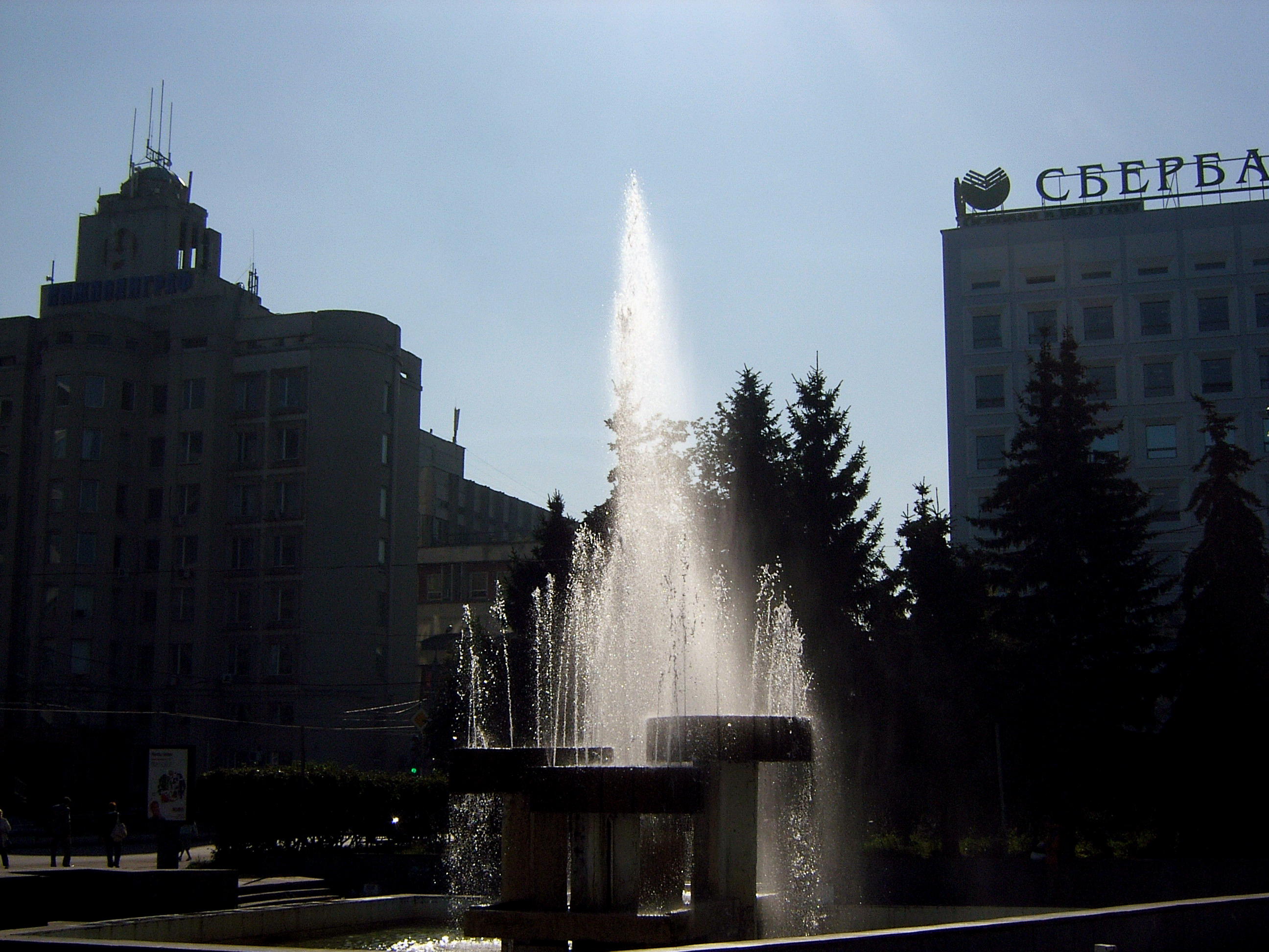 The fountain on Varvarskaya