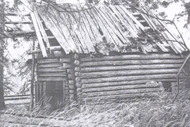 The tomb of the schema-nun Fotinia (Fotinya). Photo from the 1970s