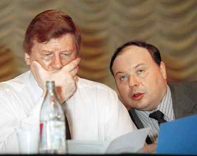 Gaidar and Chubais reflect on Nizhny Novgorod