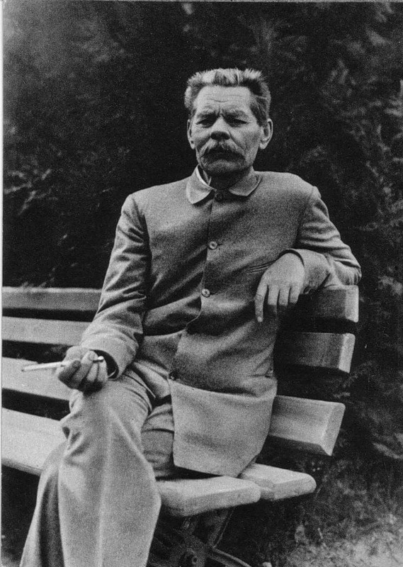 M. Gorky. At the dacha in Morozovka. 1928