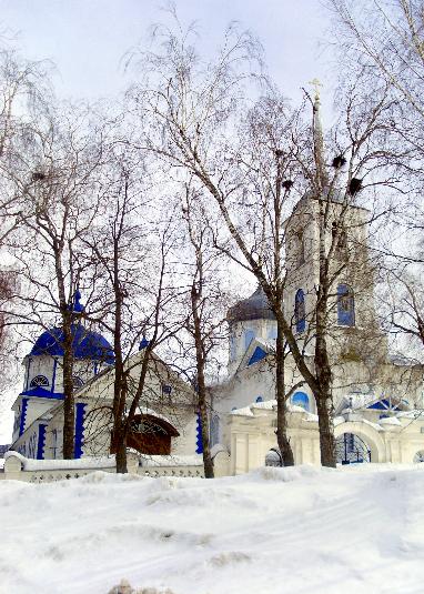 Church in the settlement of Gremyachevo