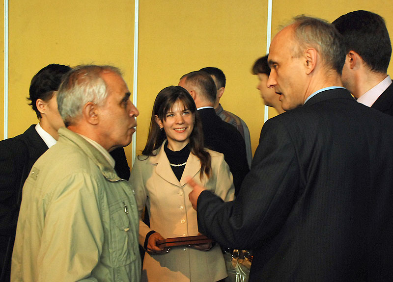 19.05.2010, award ceremony for young scientists in Kemerovo