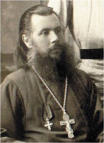 Hieromartyr Ioann Flerov. Photograph from the early 20th century