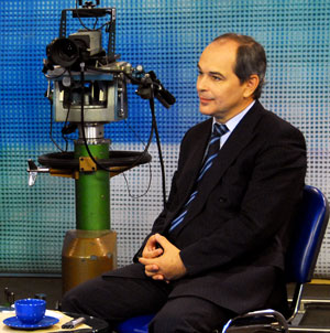 Юрий Ищенко на беседе с губернатором Шанцевым , 2008 г
