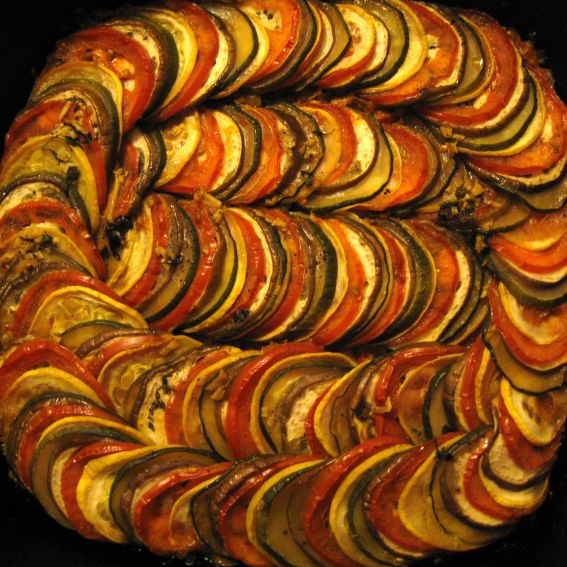 Ratatouille. A classic vegetarian dish