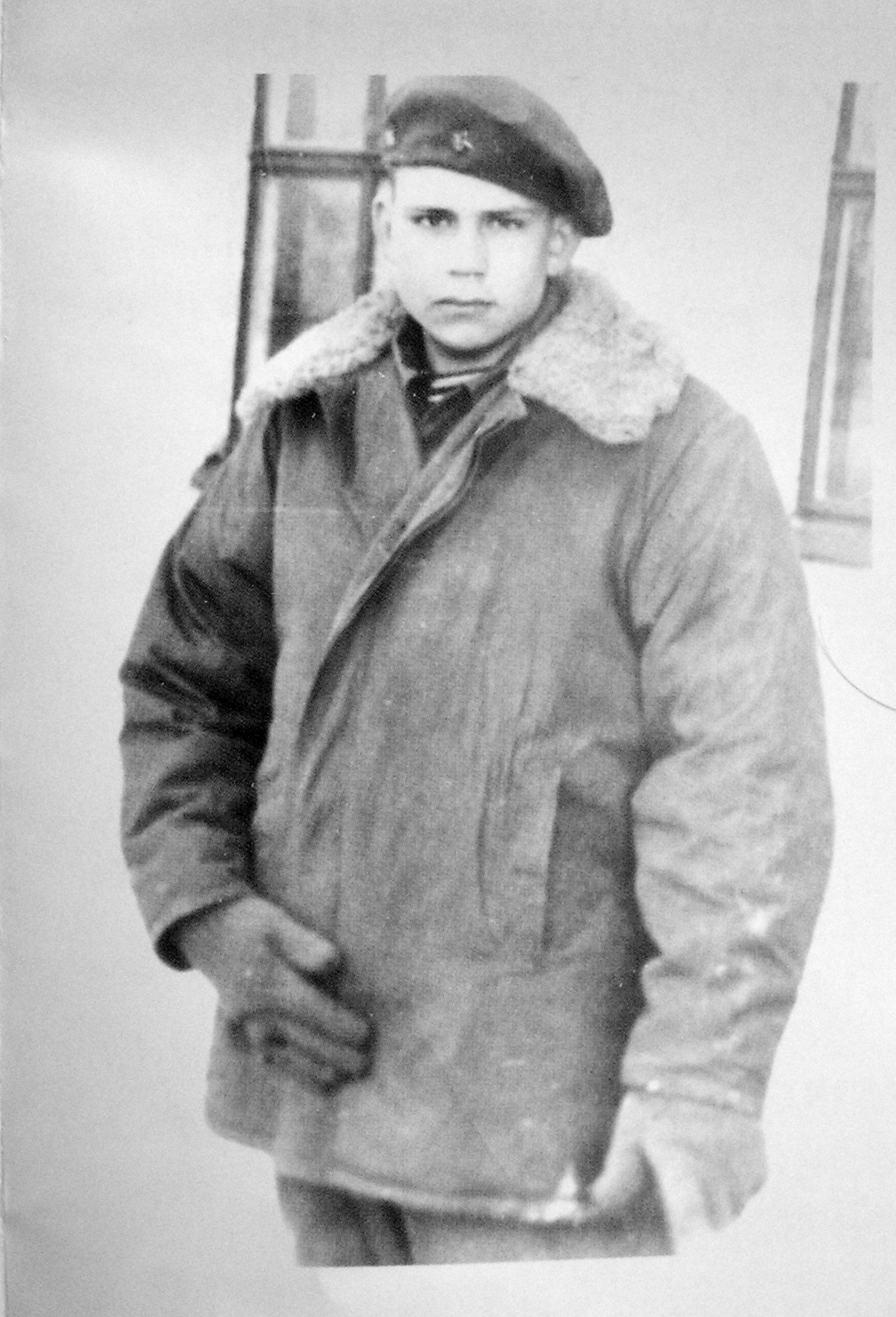 A conscript soldier of the Airborne Forces . Vyacheslav Kanygin — sergeant major of the 104th Guards Kirovabad Division