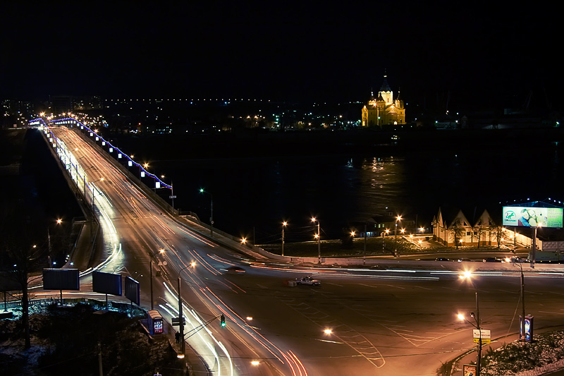 The bridge at night today
