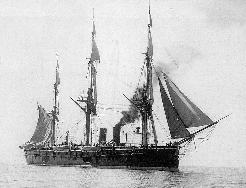 Armored cruiser (frigate) "Prince Pozharsky." The world's first experimental ocean-going cruiser