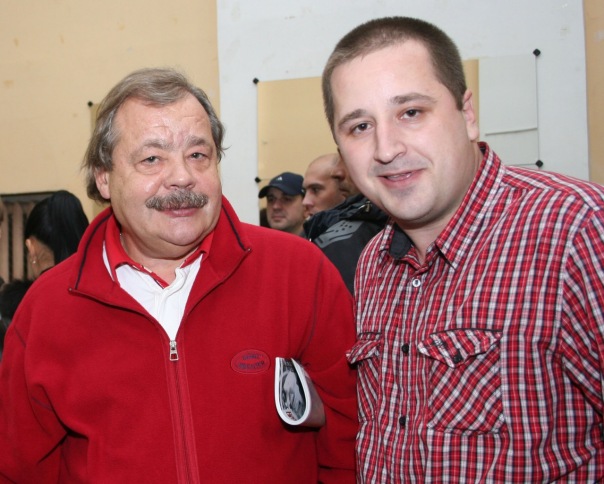 Alexander Kondratenko with Vladimir Sedov — a well-known businessman and author of the acclaimed film "The Lift"