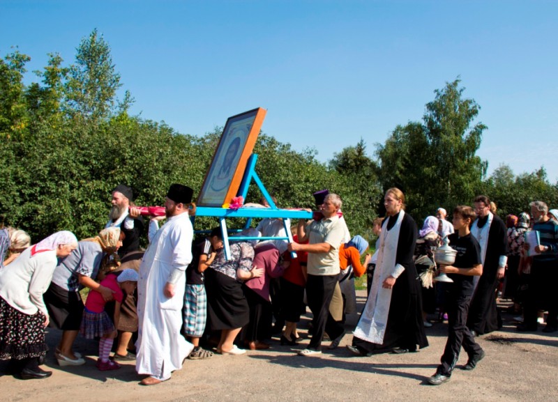 Religious Procession in Vorotynets. 29 August 2011