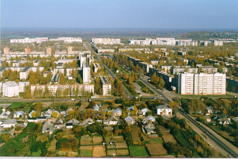 Кстово с высоты