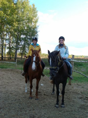 Lessons at ( Putkovo Horse Club) )