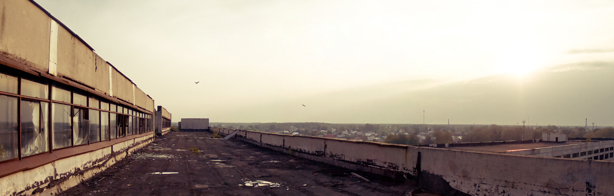 Кулебакский завод телевизоров (крыша)