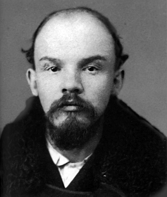 V.I. Ulyanov, 1895. Photograph from the police archive