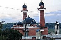 View of the Rashid Mosque in the village of Medyana