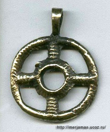 A woman's amulet. The Oka Merya. 10th-13th centuries
