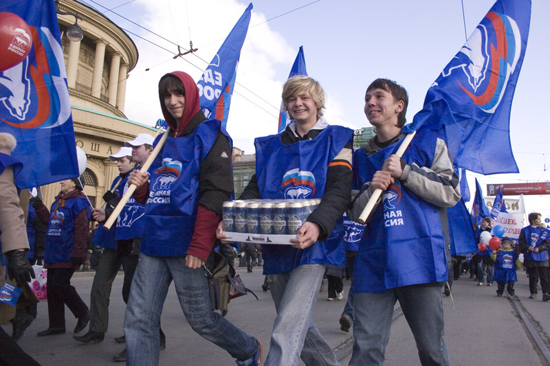 MGER trophies in Saint Petersburg. Nevskoe beer awaiting destruction as part of an anti-alcohol campaign