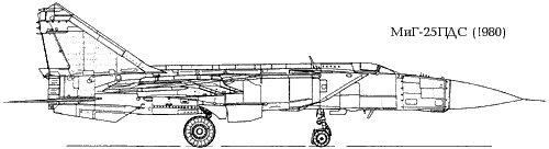 MiG-25PDS (1980)