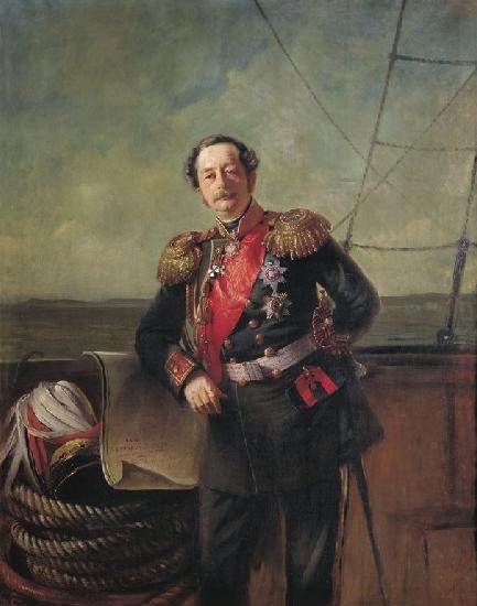 Portrait of the Governor-General of Eastern Siberia, Count P. P. Muravyov-Amursky. K. E. Makovsky, State Hermitage Museum