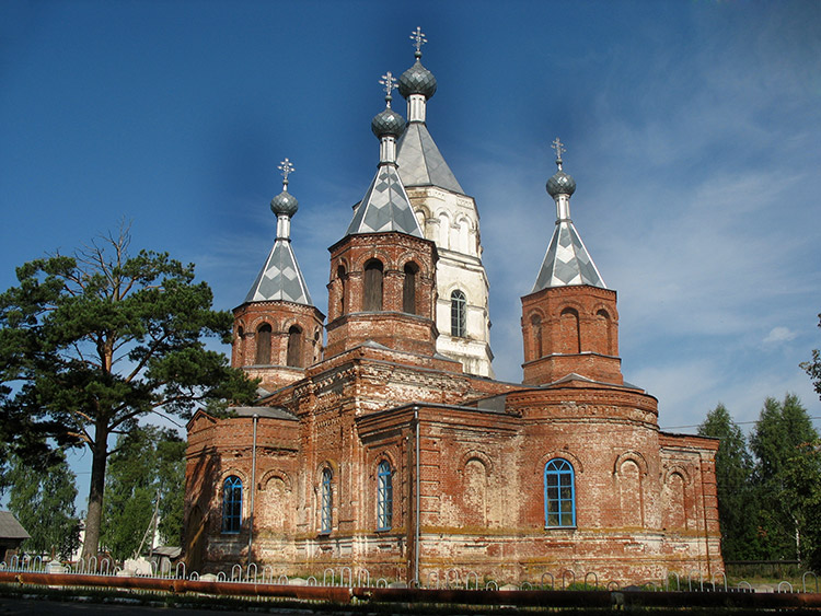 Nikolayevskaya Church of the village of Bol. Shirokoye