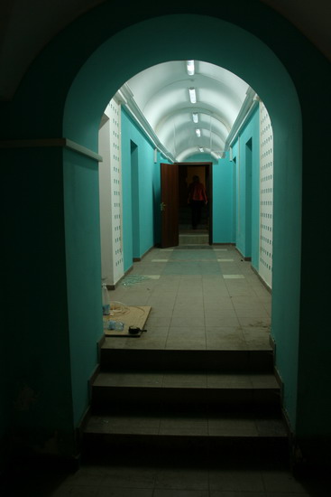 Renovation of the premises for the MATE Club, preparing for the opening