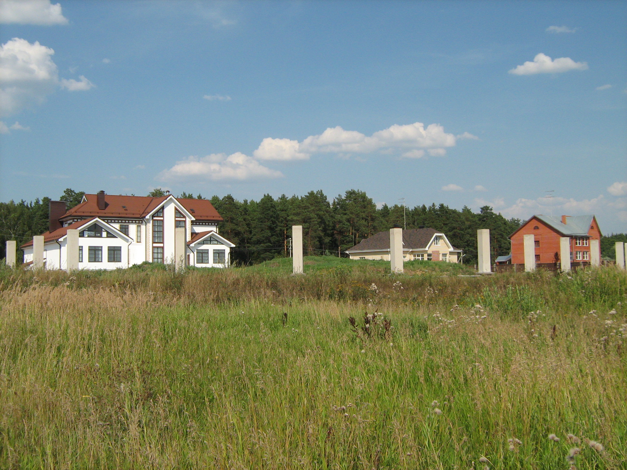 The new Rassvet settlement in Zelenyy Town