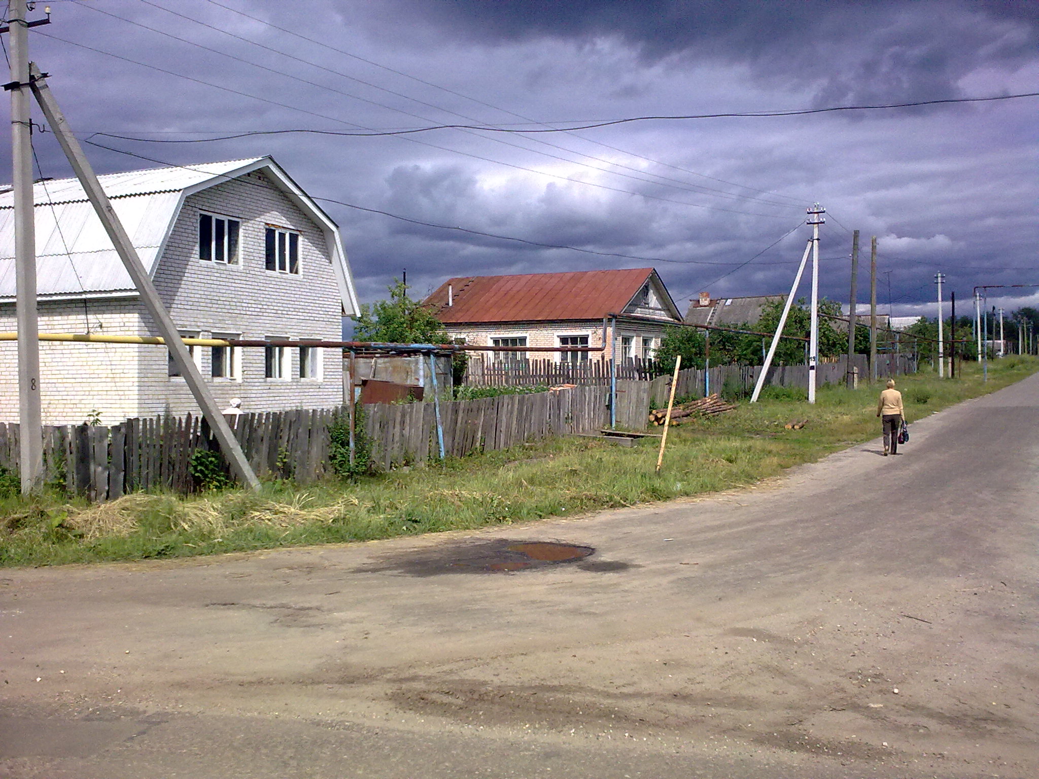 One of the streets of Pervomaysk