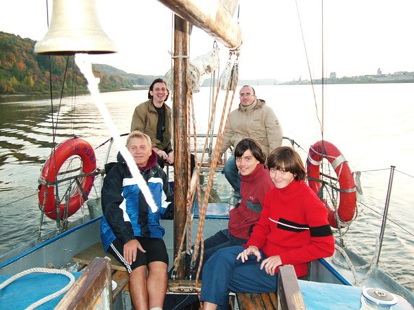 View of the stern deck