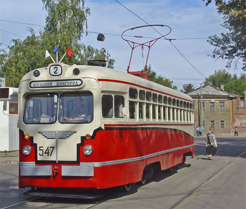 Tram loop near Srednoy Rynok (market)